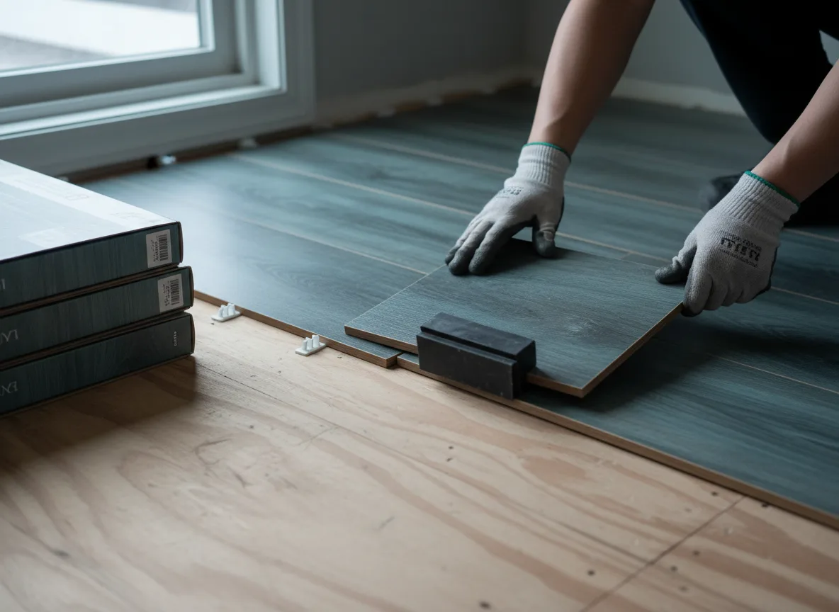 Luxury Vinyl Plank Installation company in Olivia, MN